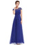 Shirley Lacey Neckline Bridesmaids Dress
