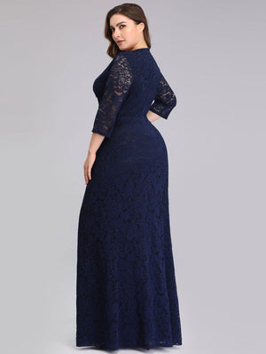 Lace Bridesmaids Dresses With Long Sleeve