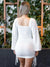 Sexy Ruched Long Sleeve Dress