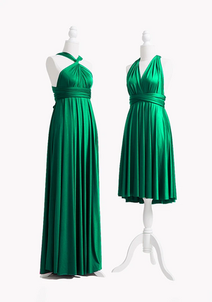 Emerald Green Maxi Infinity Dress