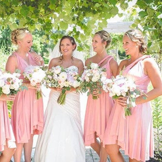 Blush Maxi Infinity Dress