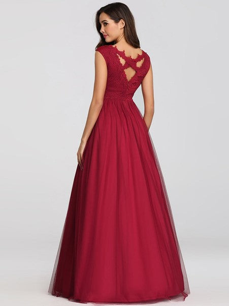 Floor Length Lace Dress