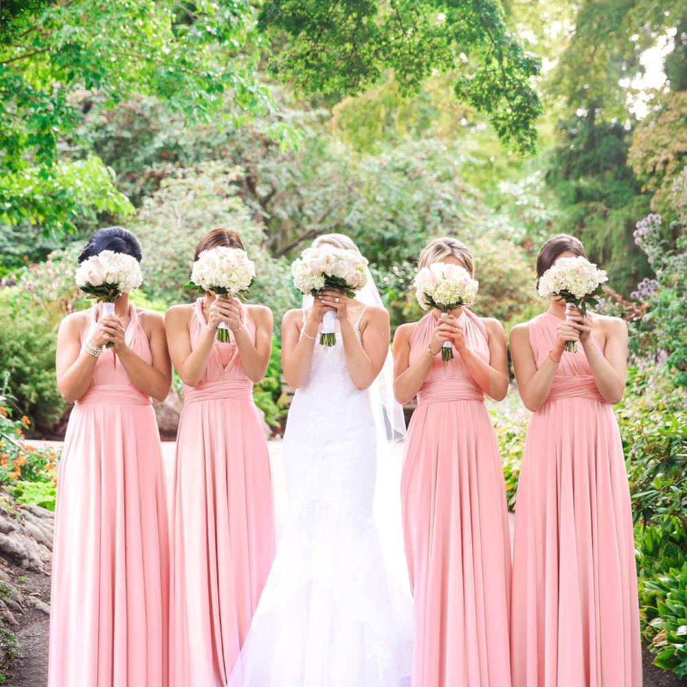 Blush Maxi Infinity Dress